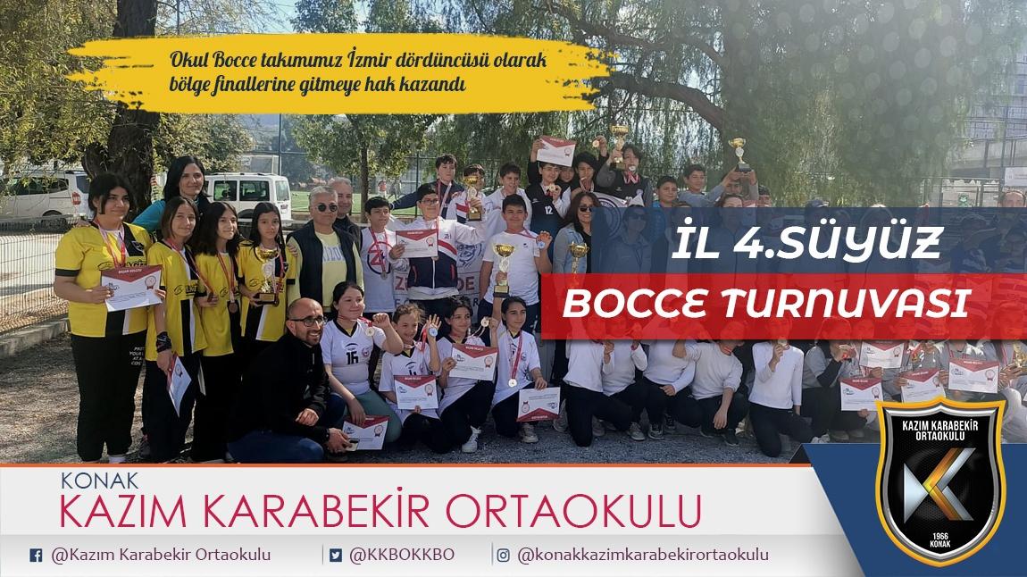 Bocce Turnuvasında İzmir 4.sü Olduk!